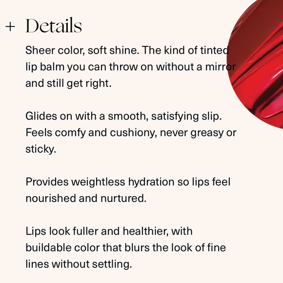 NIB Rare Beauty With Gratitude Dewy Lip Balm- Appreciate  (3 available) - Picture 4 of 4